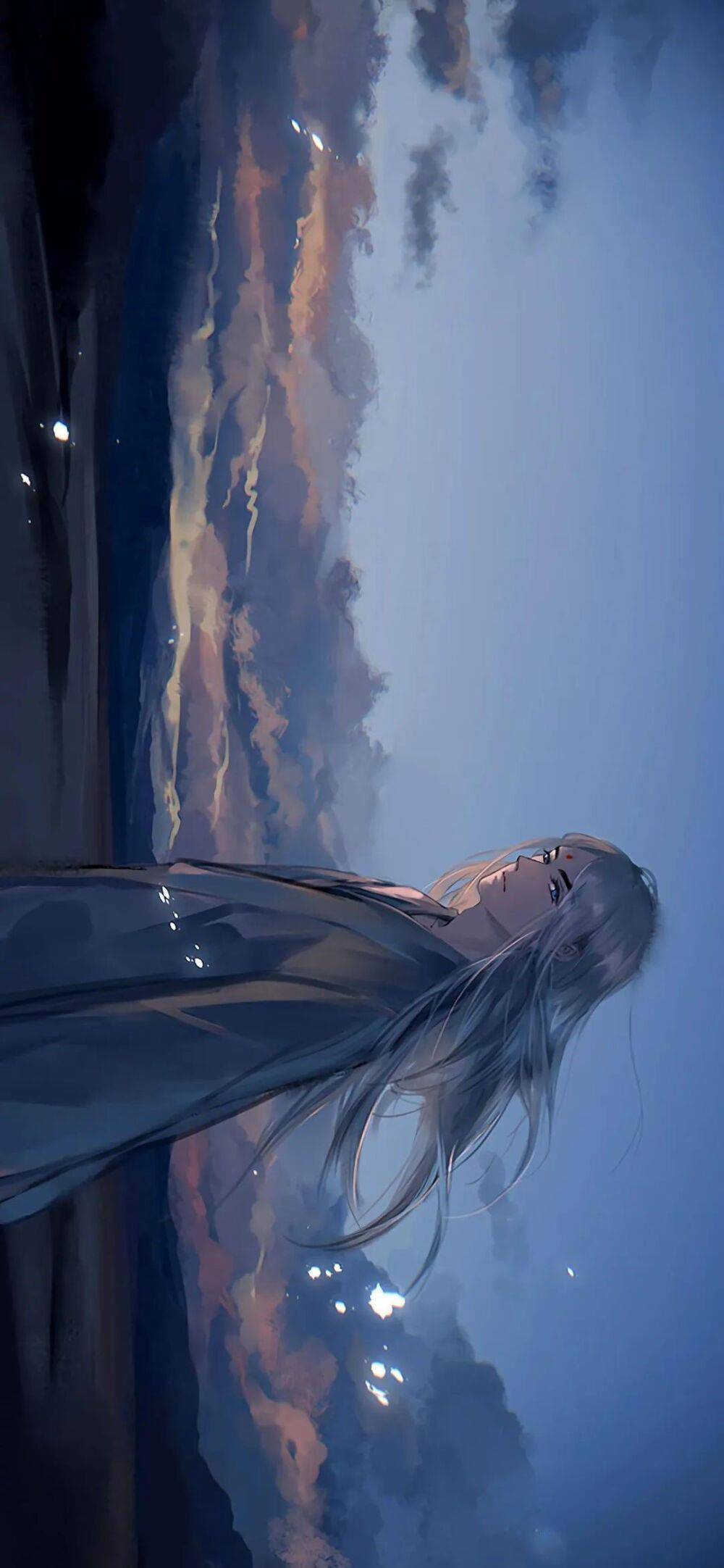 梦!蓝色系插画欣赏