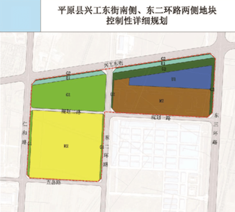 德州這裡兩處地塊規劃公示新增教育用地住宅公園綠地