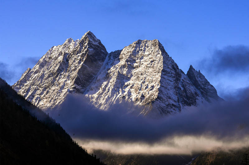 四姑娘山冬日美景