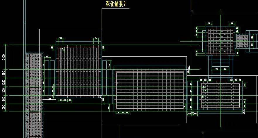 cad石材排版编号图片