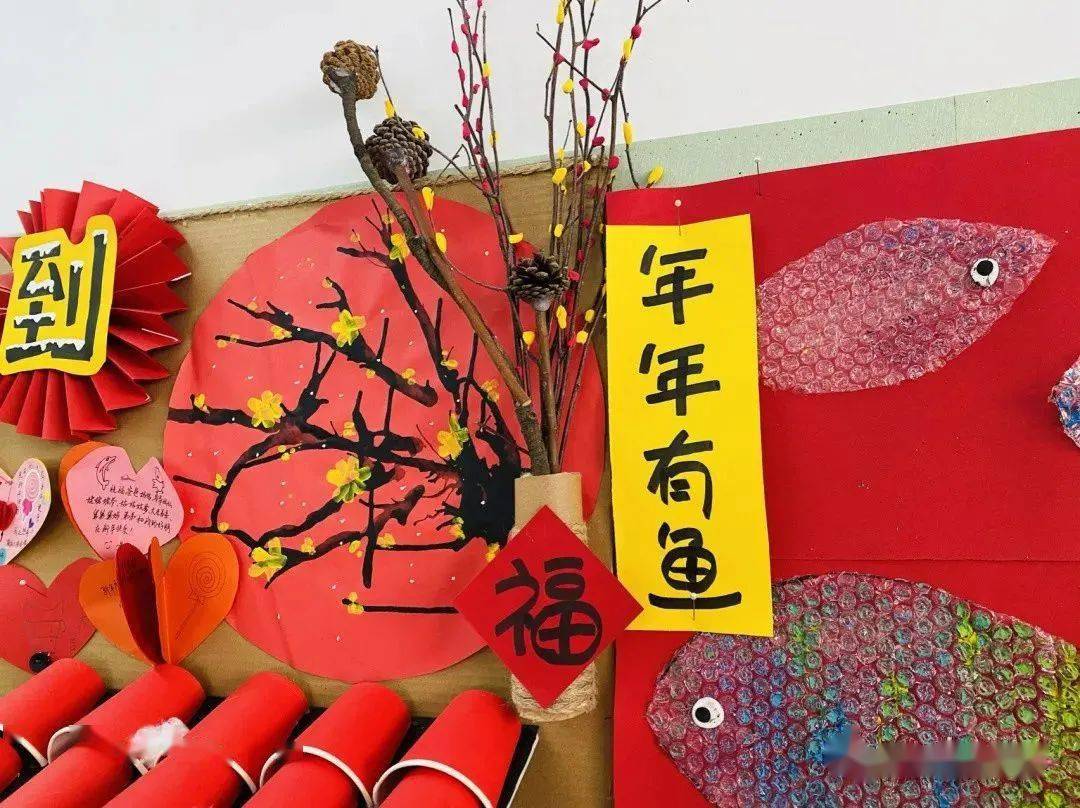 牛年环创2021年幼儿园牛年春节环创全年版