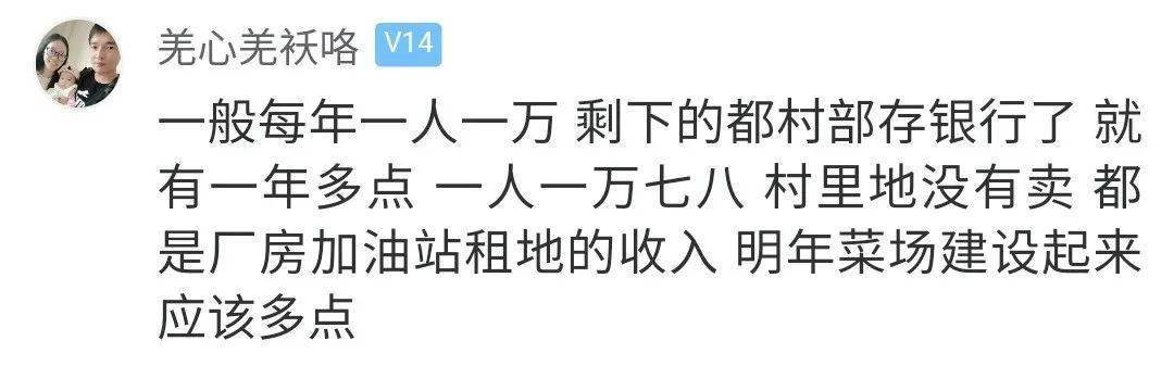年底分红台州有的村一人49万有的村连个锤子都没有你在哪一档