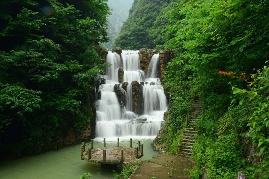 南漳五道峡风景区图片