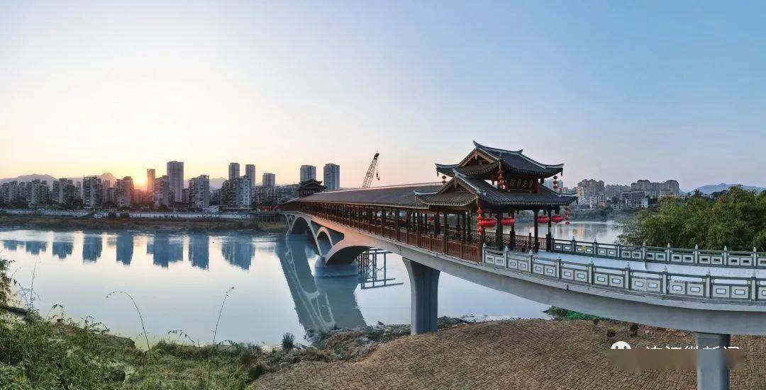 福州连江含光廊桥图片