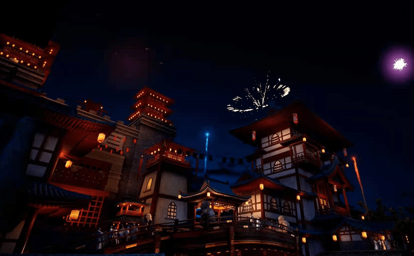 此次播出的特别篇更是非常精彩,精美的燕家堡建模