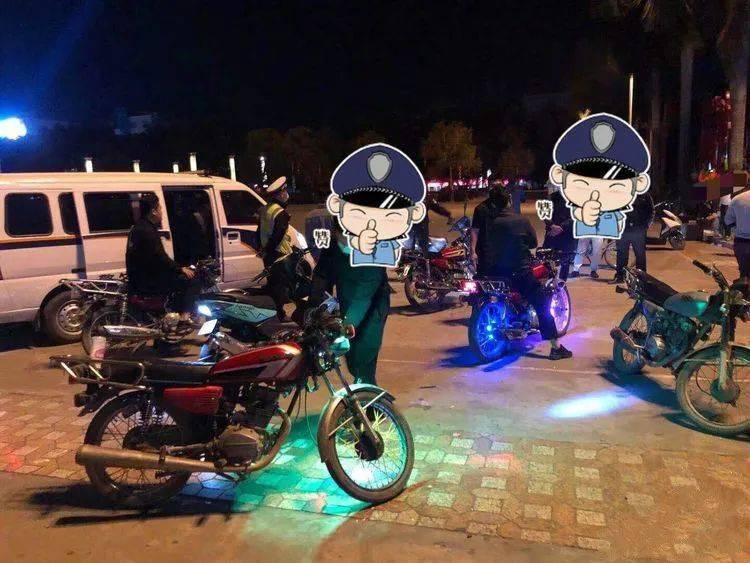 鬼火少年炫技称车神梧州交警严查