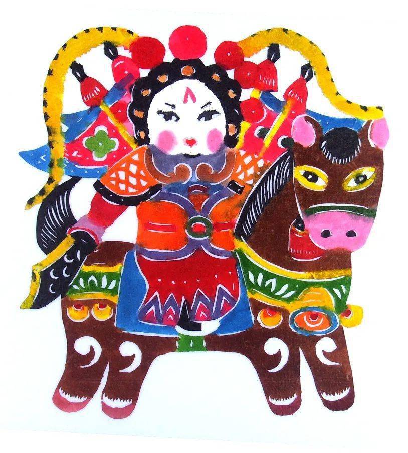 生肖过大年"传统染色剪纸传统十二生肖染色剪纸"回味传统 感悟传承"