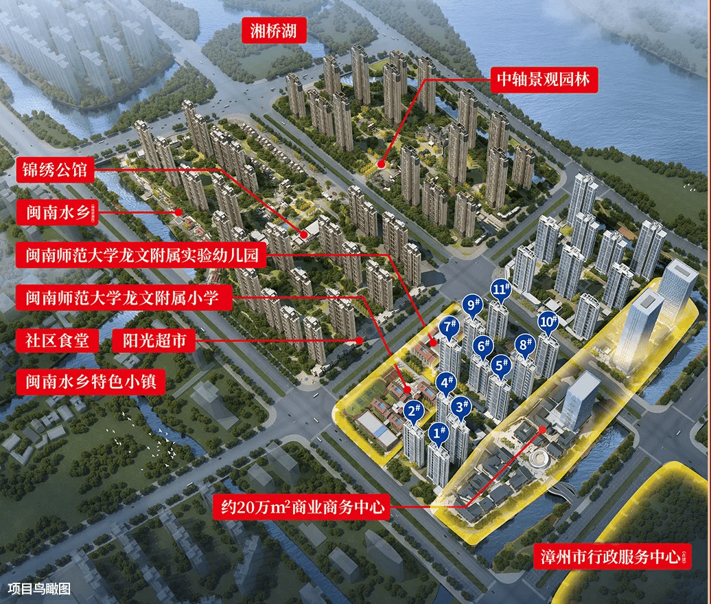 特房锦绣碧湖周边有什么规划漳州三中龙文校区
