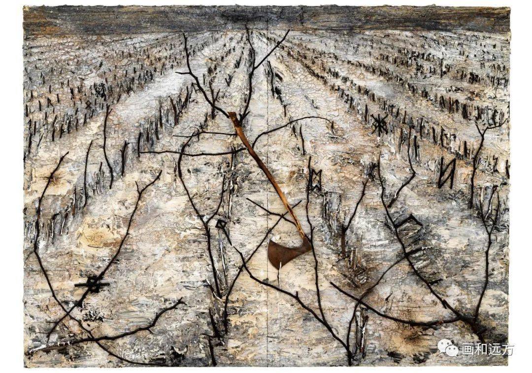 写生啦67安塞姆基弗综合材料作品