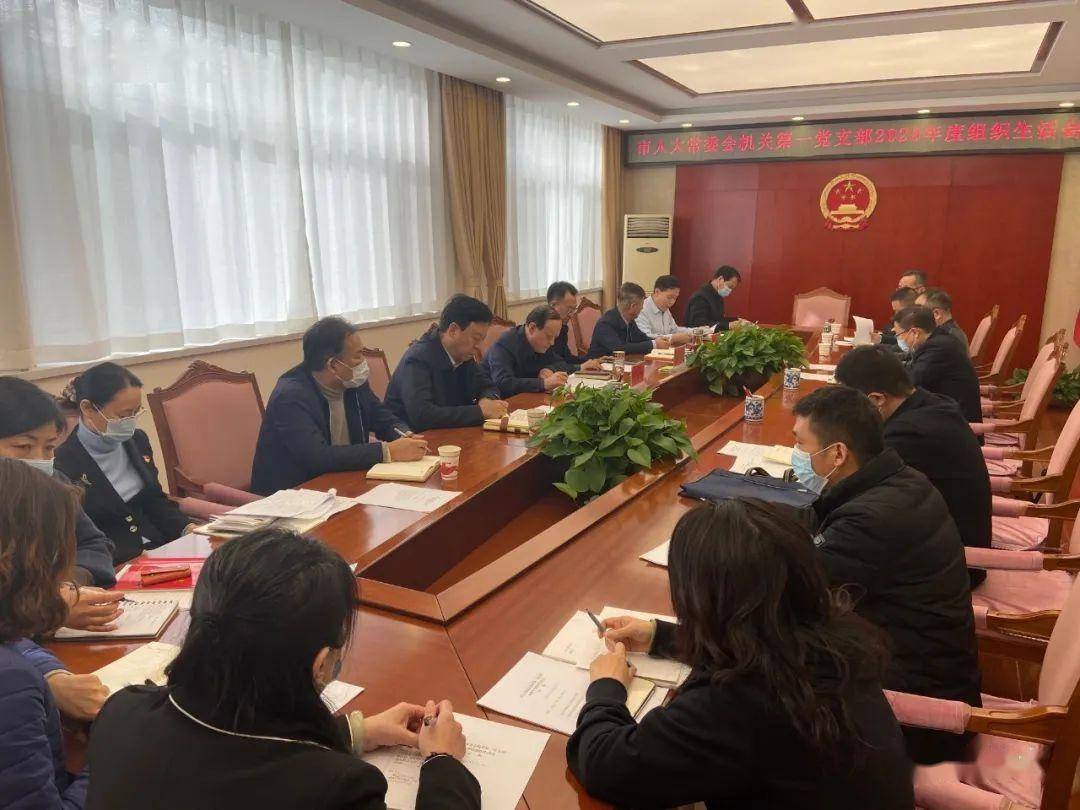 王旭明参加市人大常委会机关第一党支部组织生活会