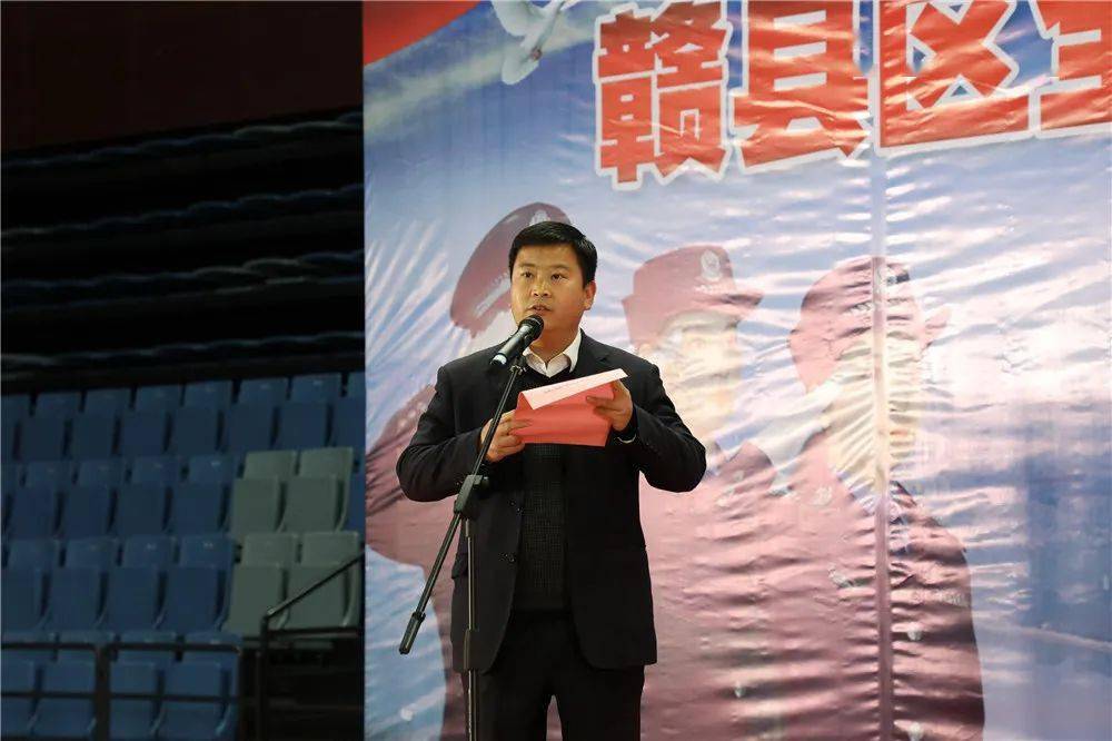 成员单位代表发言副区长,公安局长廖肇洲主持启动仪式区委常委,政法委