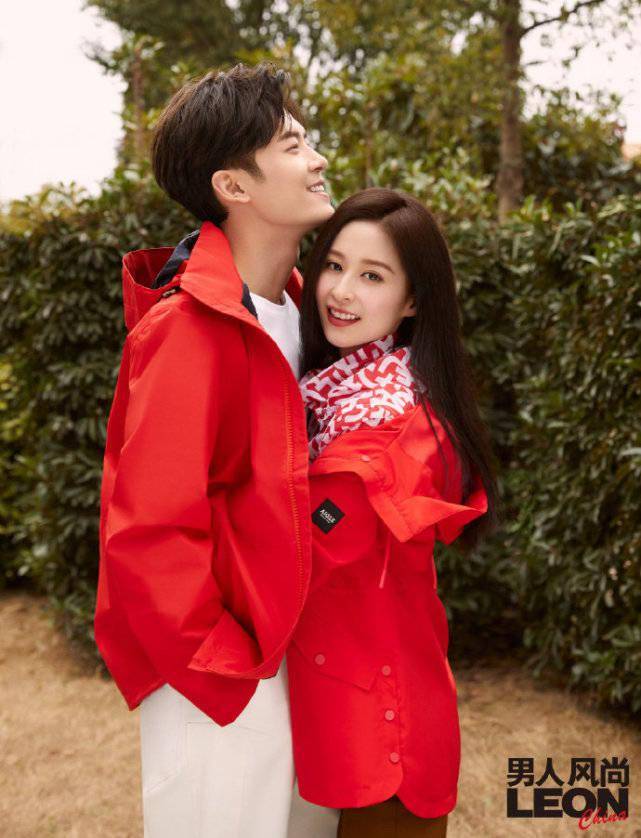 颖儿付辛博合拍情人节大片,牵手拥抱宛如热恋,男帅女美太般配_老公