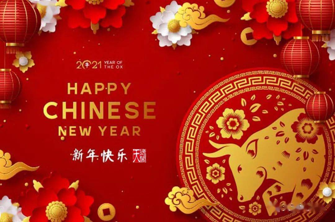 新年快乐牛转乾坤