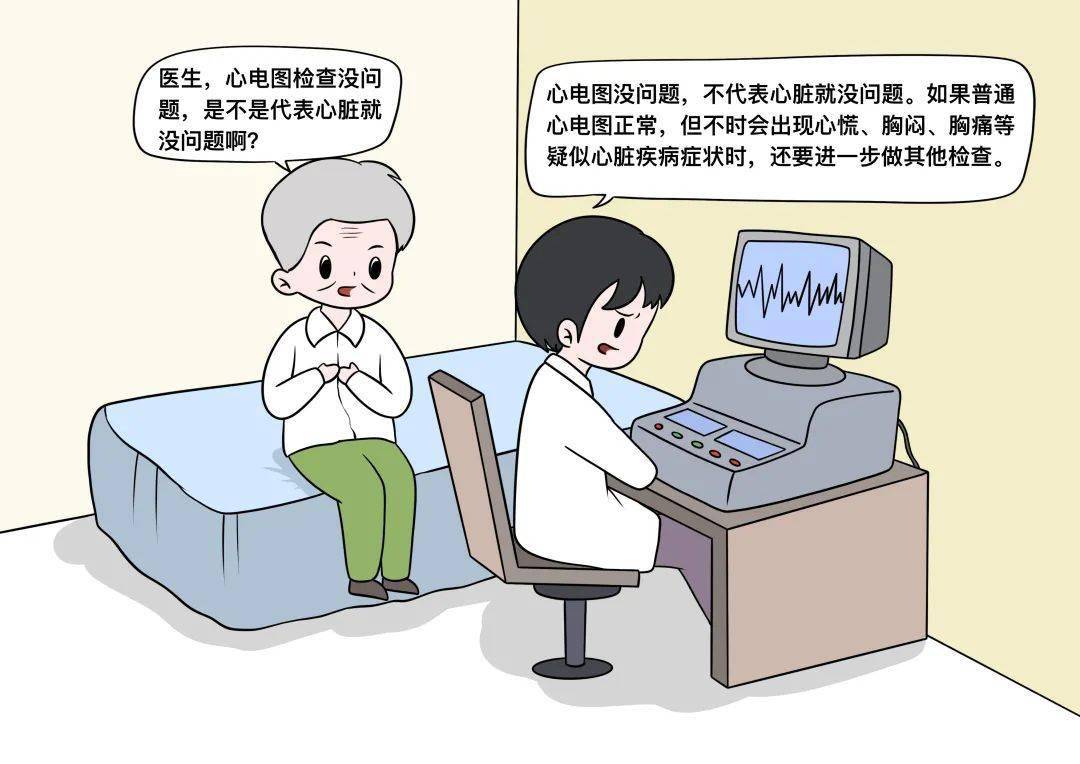 心电图没事就是心脏没问题 健康辟谣日历