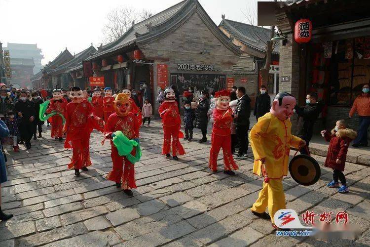 牛年新春 忻州古城民俗文化活动丰富多彩