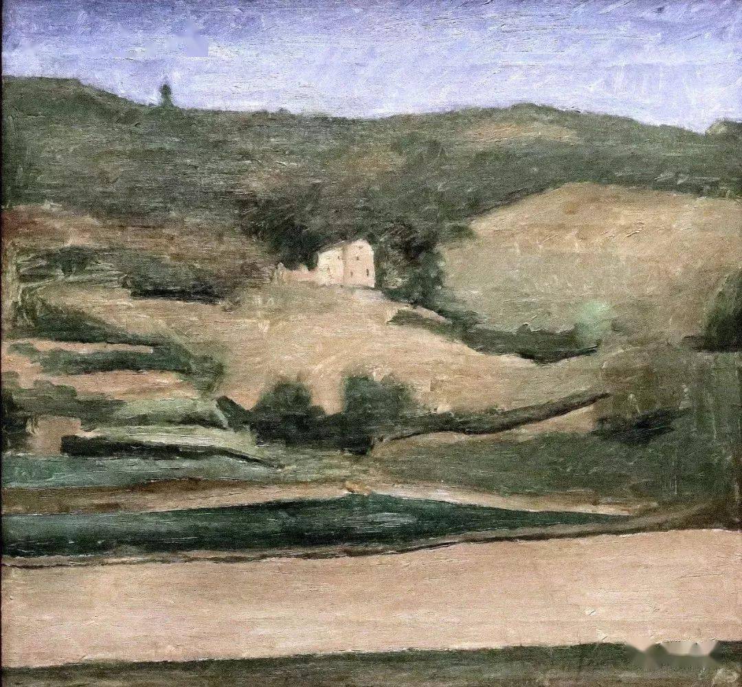 莫兰迪风景作品纯化的精神世界