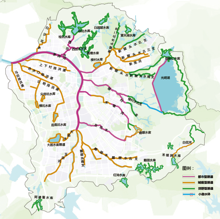 打卡高颜值的茅洲河碧道(光明段)!游玩指南戳这里