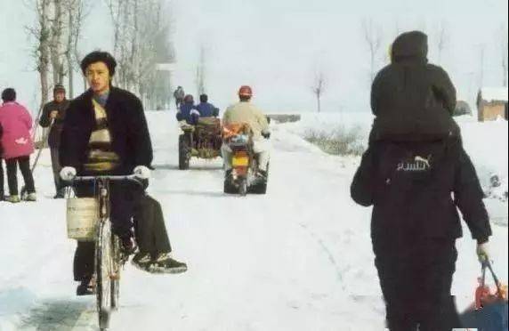 30年前忻州人过年走亲戚的场景！