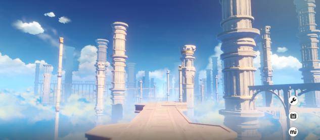 原神:天空岛被解包出来了,有些太粗糙,玩家们超想上去看看