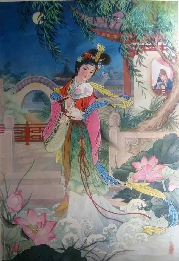 戏曲老年画欣赏