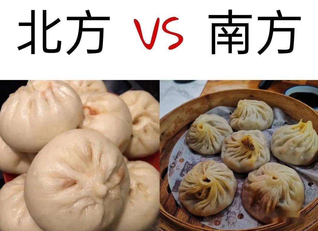 南北方包子差异图片图片