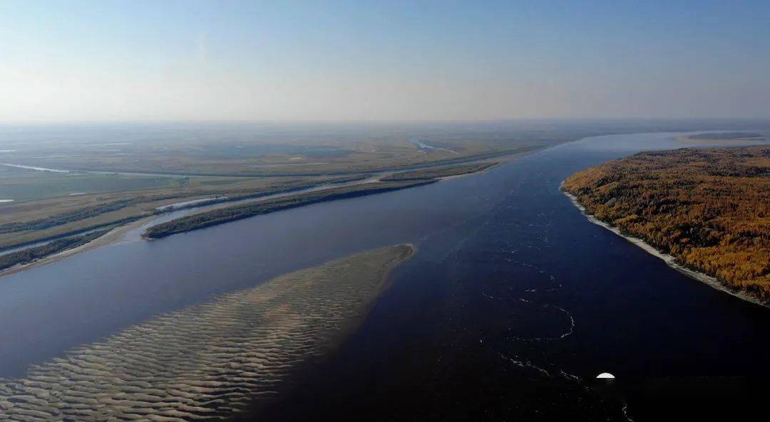 汇入鄂毕河的额尔齐斯河额尔齐斯河的野生鱼资源丰富,有着西伯利亚鲟
