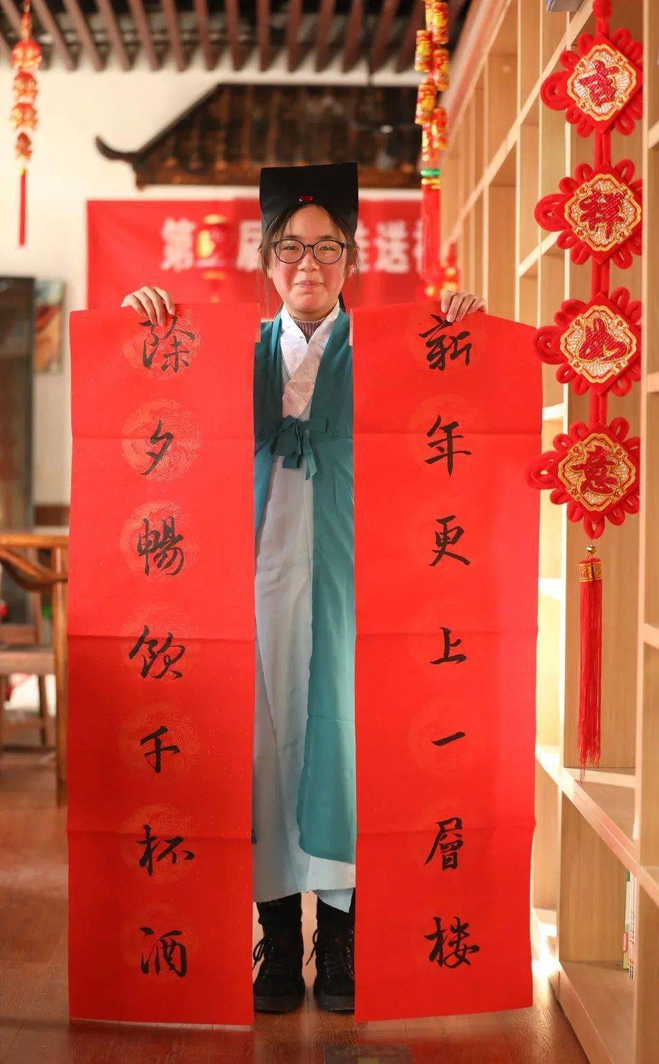 活动回顾寿州福娃写春联喜迎新春过大年