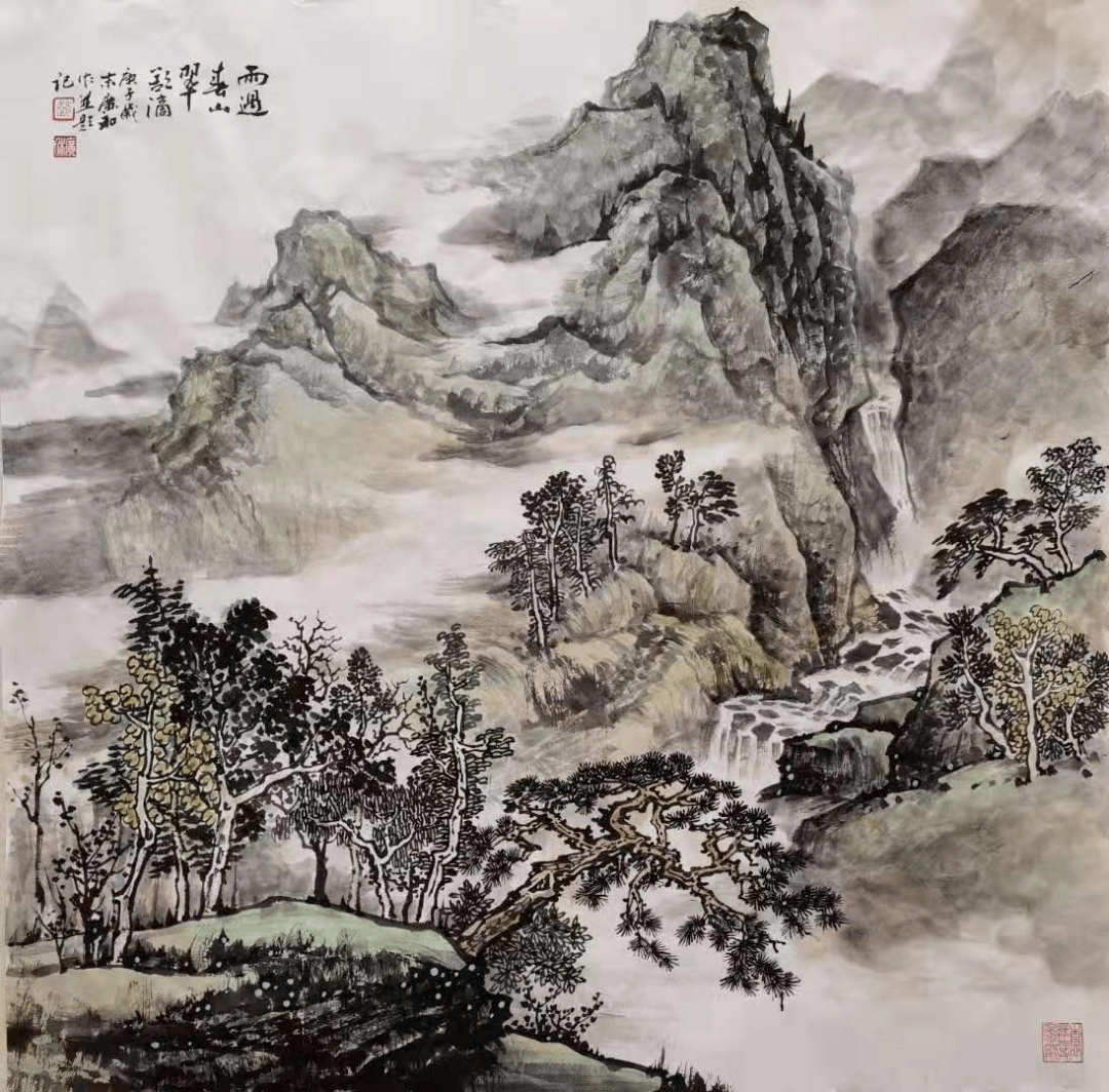 【新春艺术讲堂】第七篇:赵广和解读山水画的基础画法