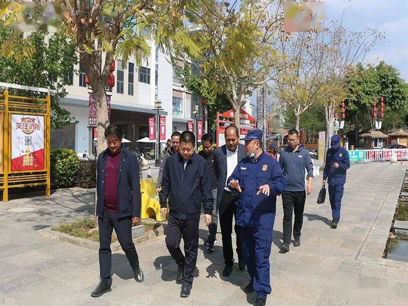 宁洱县副县长孙颖洁等领导组织各职能部门对本地区"三古一传"消防安全
