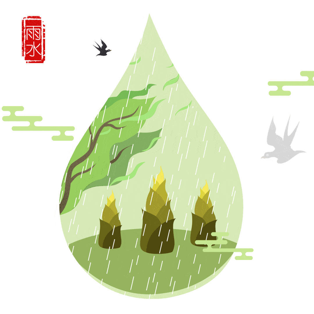 第一个工作日  也与一个特别的节气不期而遇  今日18时44分  雨水节气