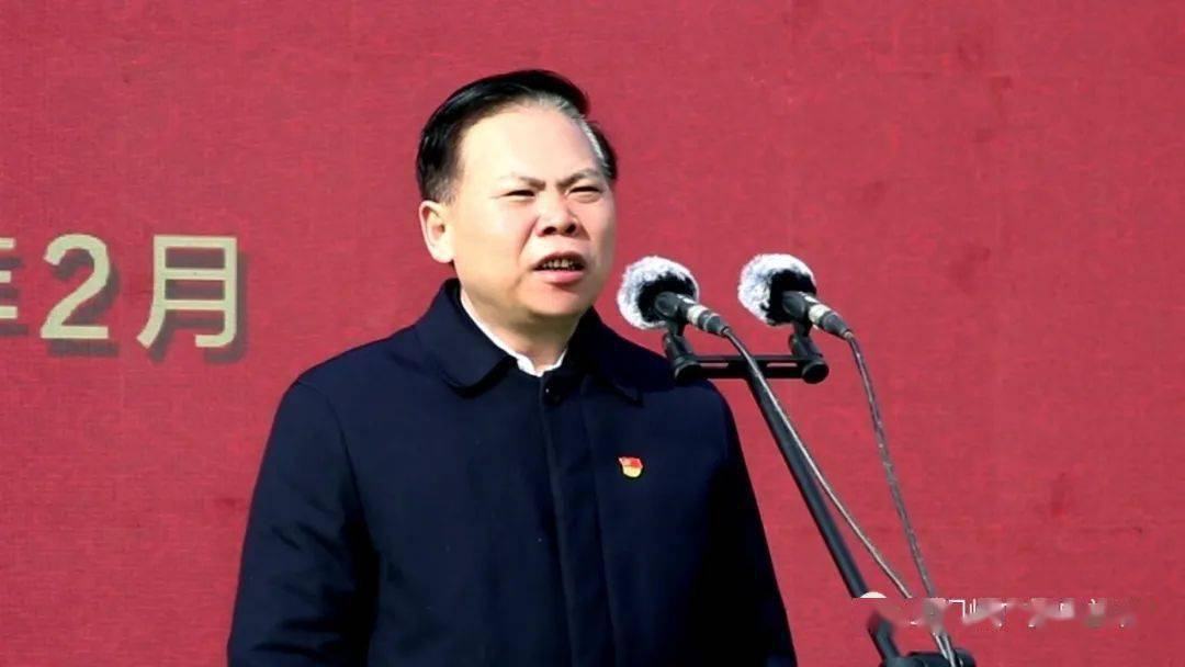 市领导刘南昌,安伟,王载文,贾书君,范付中,牛兰英,张松林,郭鸿勋,李