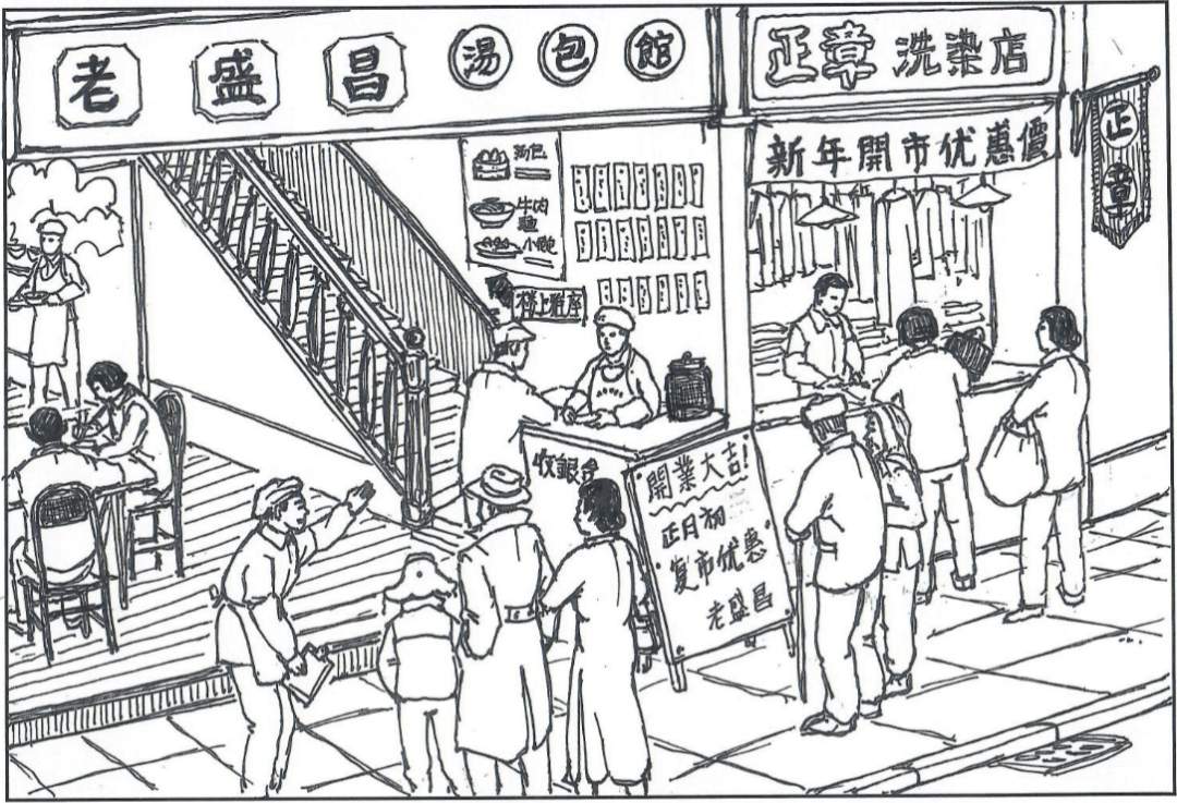 正月初六:商店复市,酒楼营业【画说年俗】