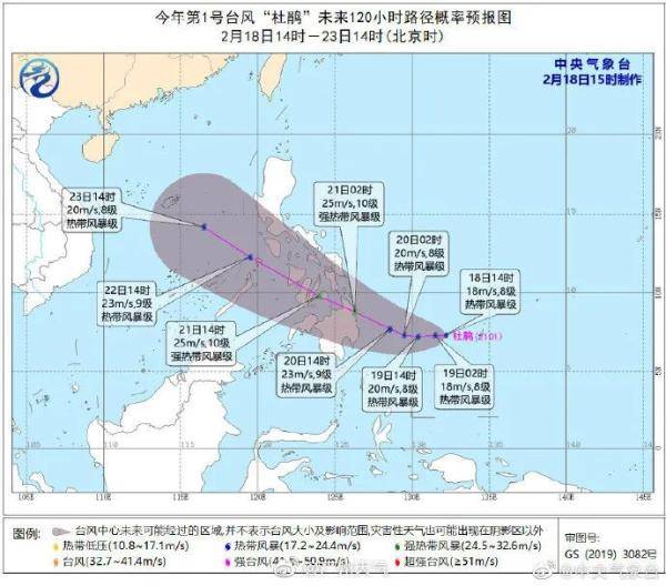 广州|今年1号台风“杜鹃”生成！最强10级！这几天广州天气是这样的…