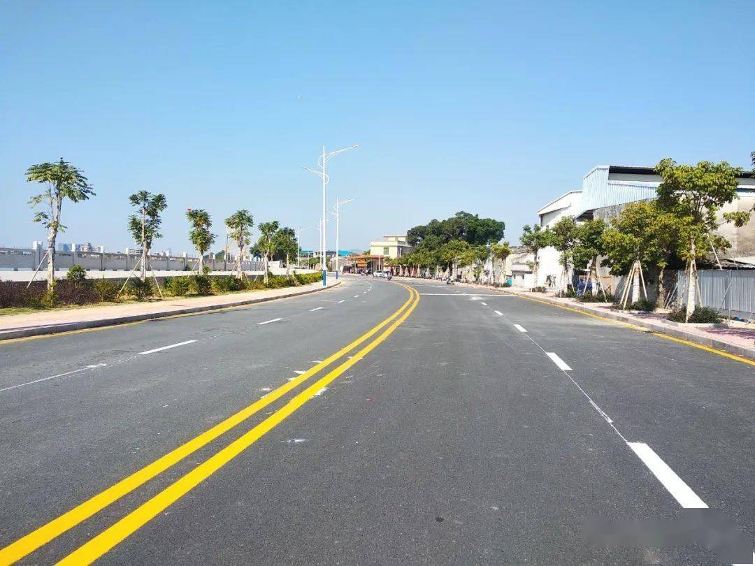双向四车道揭阳又一滨江路即将建成通车