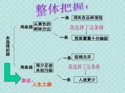 驿路梨花的思维导图图片