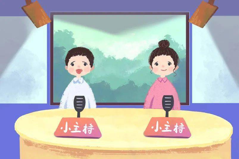 寻找小主持小记者走进附校电视台