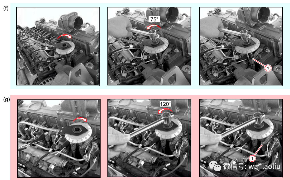 沃尔沃发动机 d7e d6e发动机气门间隙调整方法,注意事项,详细步骤教学