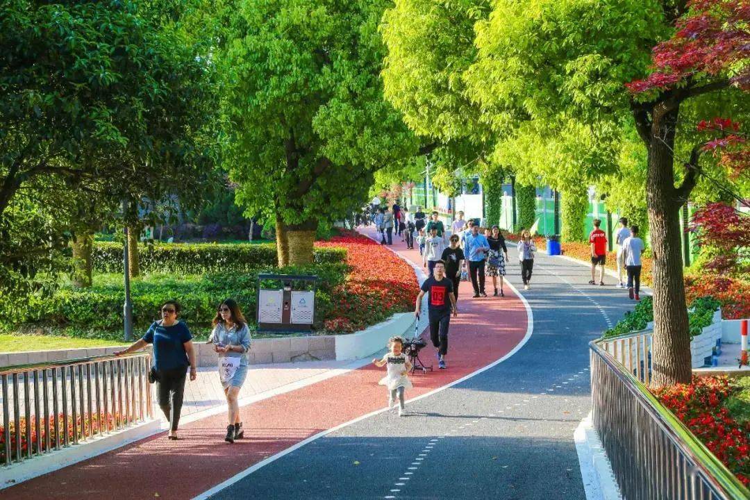 这里的魔都最美健身步道益智健身苑点你打过卡吗