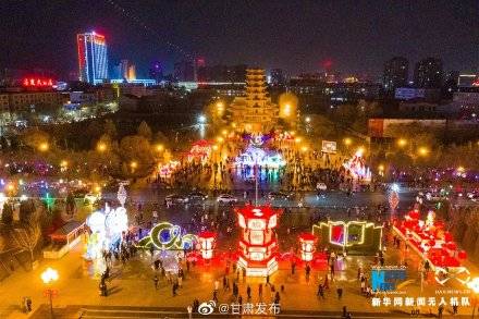 “飞阅”中国 | “丝路古城”流光溢彩