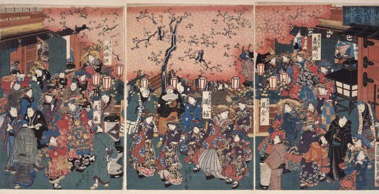 100幅从未展出的江户时代原版古画价值近亿元的浮世绘真迹强势来袭!