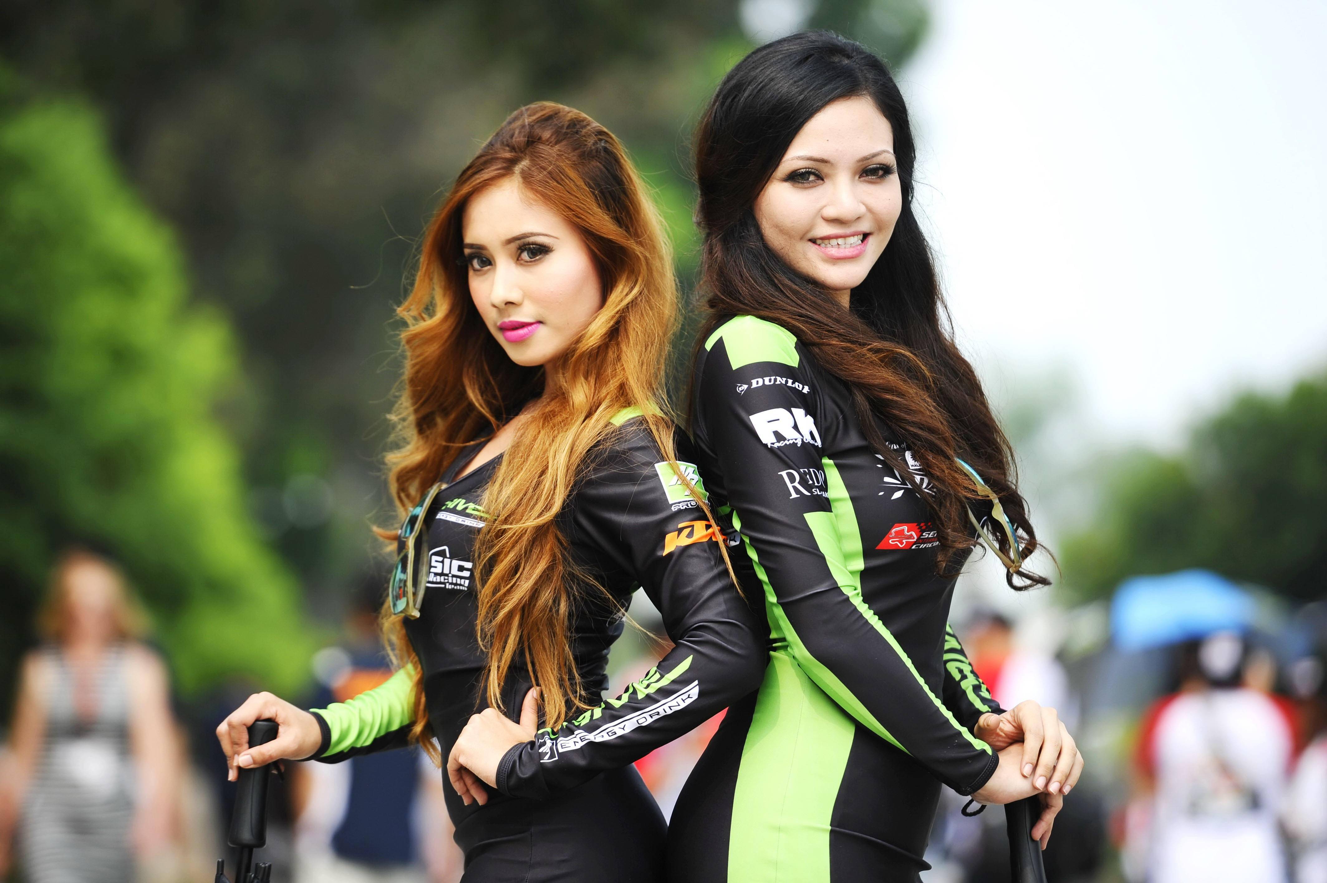 马国油车队petronassrt赛车女郎2