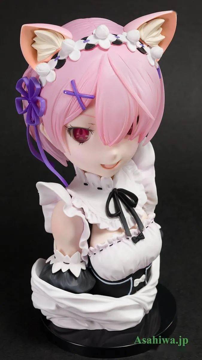 【日站 万代2月 一番赏 re 从零开始 last 赏 猫耳拉姆 胸像 实物测评