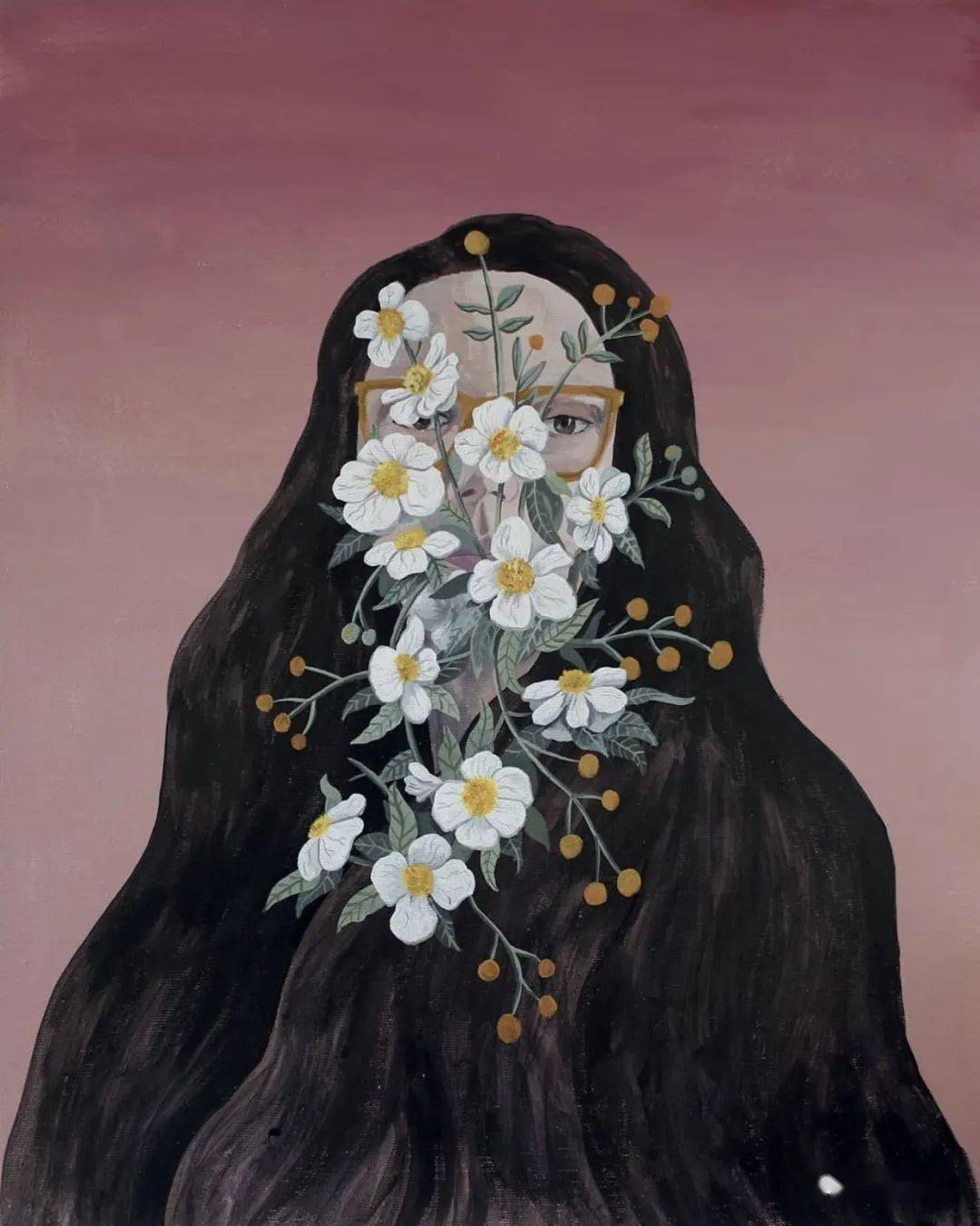 精选| 艺术家居然将大自然搬进了身体!_玛格丽特