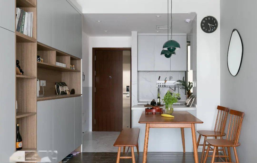 71m简约温馨原木风小家,两房变三房,居住舒适度不打折