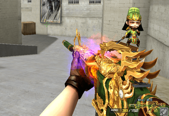 火麒麟—战神关羽皮肤来袭_玩偶