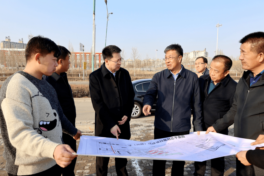 雍建华调研督导惠农区重点工程重点项目建设情况时指出