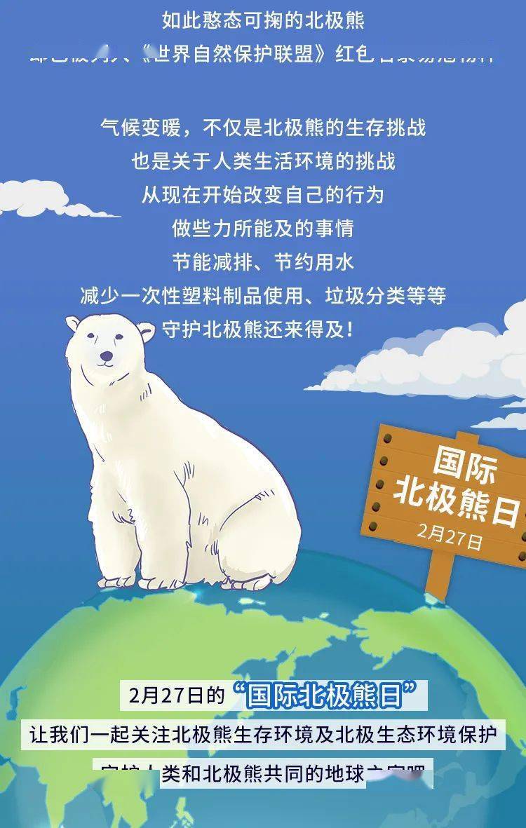 国际北极熊日internationalpolarbearday