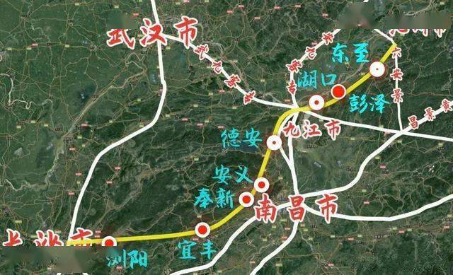 湖南,江西,安徽三省联合规划建设新高铁,将来有大发展!_九江市