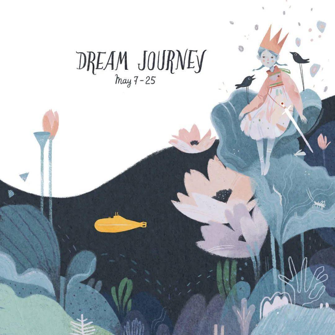 俄罗斯插画师anastasiasuvorova彩色的梦