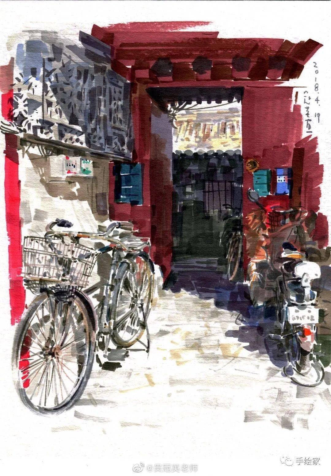 清华美院教授吴冠英 |随一本画册,去世界游历_动漫